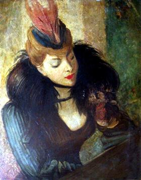 Pluma vermelha - Giovanni Boldini