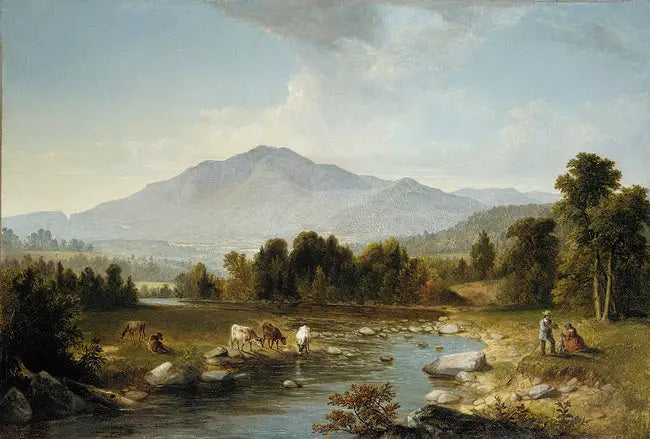 Ponto culminante: as montanhas Shandaken - Asher Brown Durand