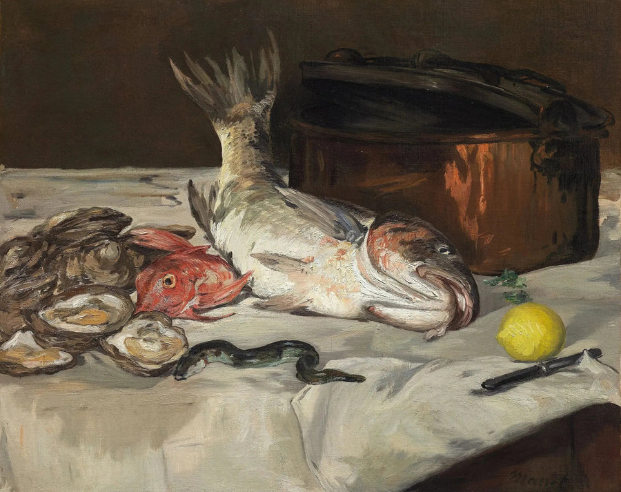 Peixe (Natureza morta) - Édouard Manet