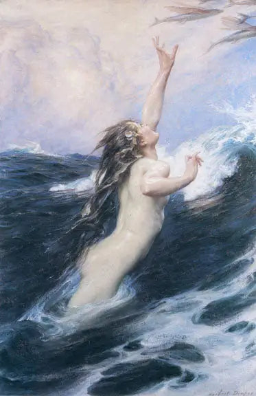 Peixe Voador - Herbert Draper