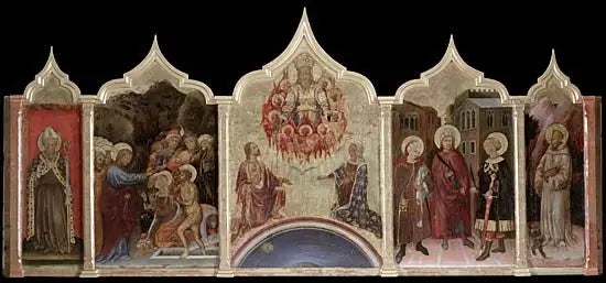 Poliptico da Intercessão - Gentile da Fabriano
