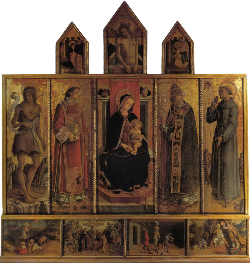 Poliptico de Massa Fermana - Carlo Crivelli