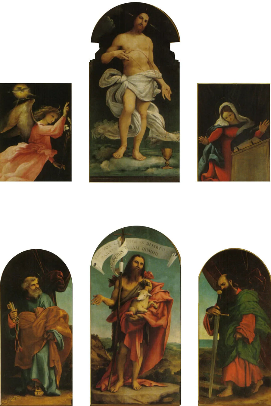 Poliptico de Ponteranica - Lorenzo Lotto