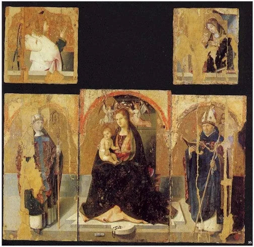 Poliptico de São Gregório - Antonello de Messina