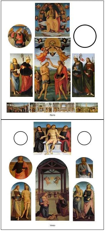 Poliptico de Sant'Agostino - Pietro Perugino