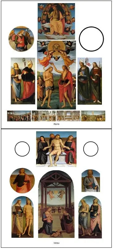Poliptico de Sant'Agostino - Pietro Perugino
