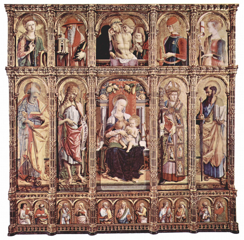 Poliptico de Sant'Emidio - Carlo Crivelli