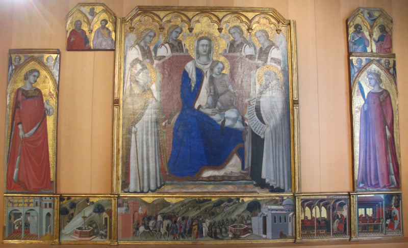 Poliptico dos Carmelitas - Pietro Lorenzetti