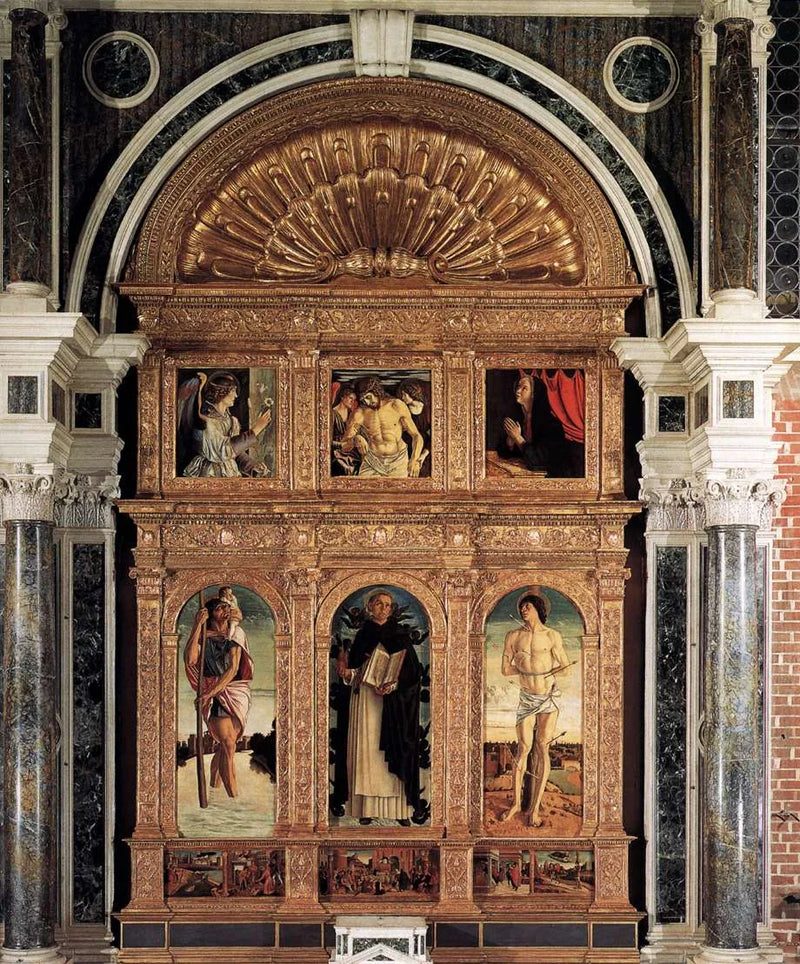 Poliptico São Vicente Ferrer - Giovanni Bellini