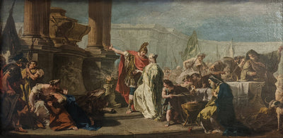 Polyxène devant le tombeau d’Achille - Giovanni Battista Pittoni - Alpha Reproduction