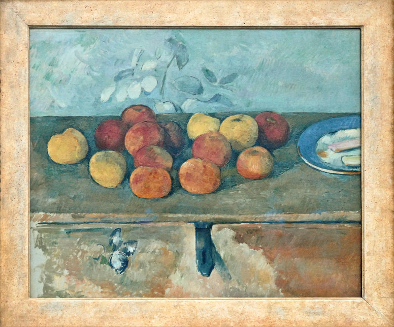 Maçãs e biscoitos - Paul Cézanne