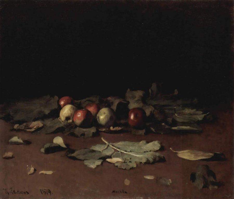 Maçãs e folhas - Ilya Repin