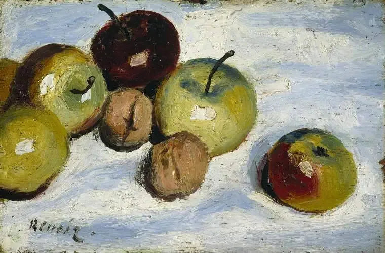 Maçãs e nozes - Pierre-Auguste Renoir