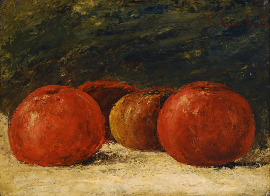Maçãs - Gustave Courbet
