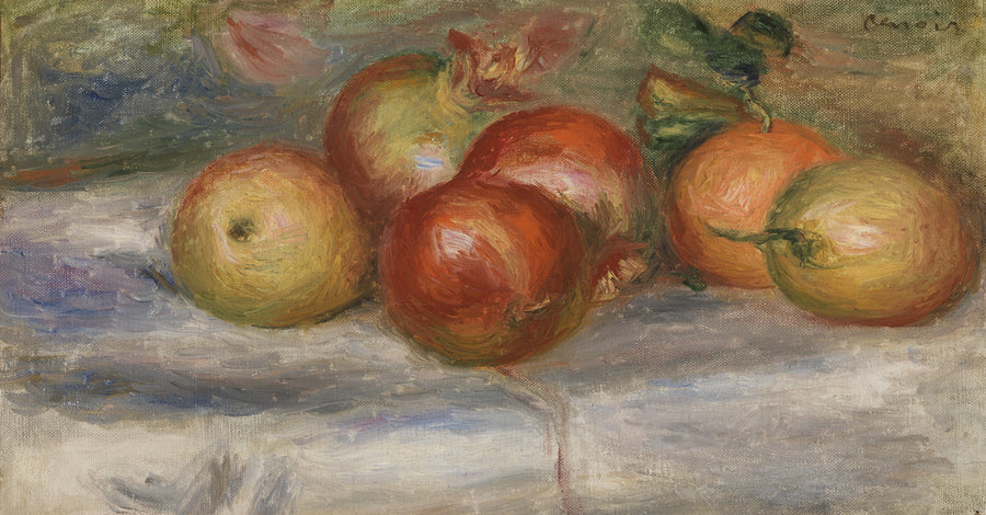 Maçãs, Laranja e Limão (Maçãs, laranjas e limões) - Pierre-Auguste Renoir