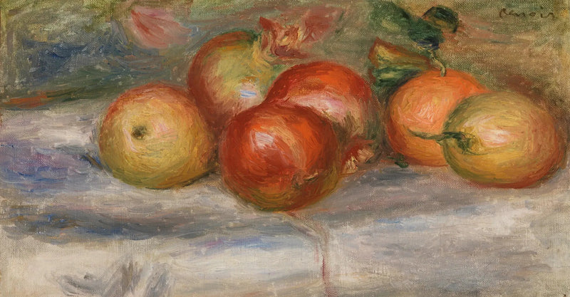 Maçãs, Laranja e Limão (Maçãs, laranjas e limões) - Pierre-Auguste Renoir