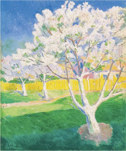 Pommeiros em flor - Kazimir Malevich