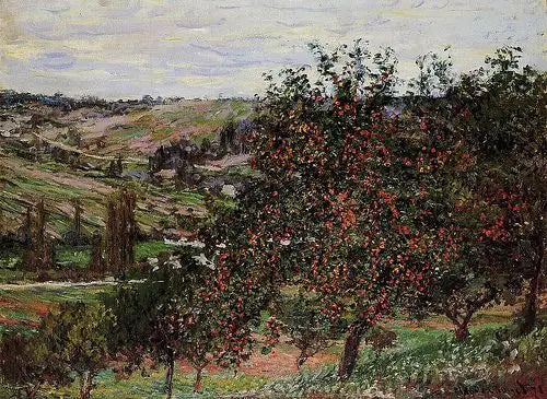 Macieiras perto de Vétheuil - Claude Monet