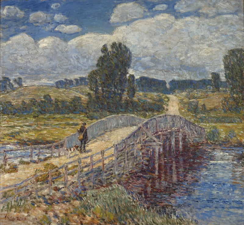 Ponte de Old Lyme - Childe Hassam