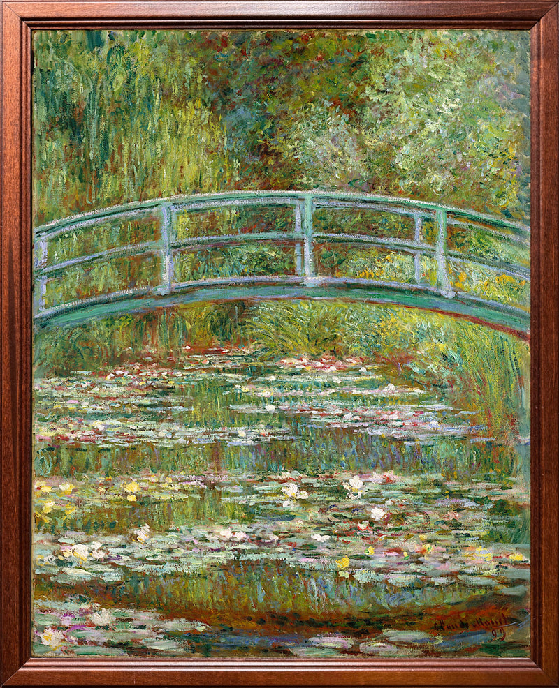 A piscina de água - Claude Monet