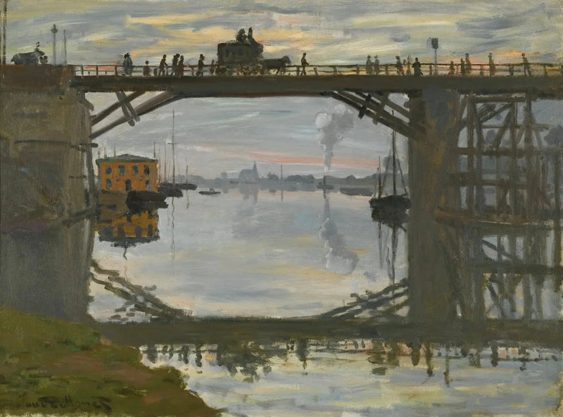 A Ponte de Madeira W195 - Claude Monet