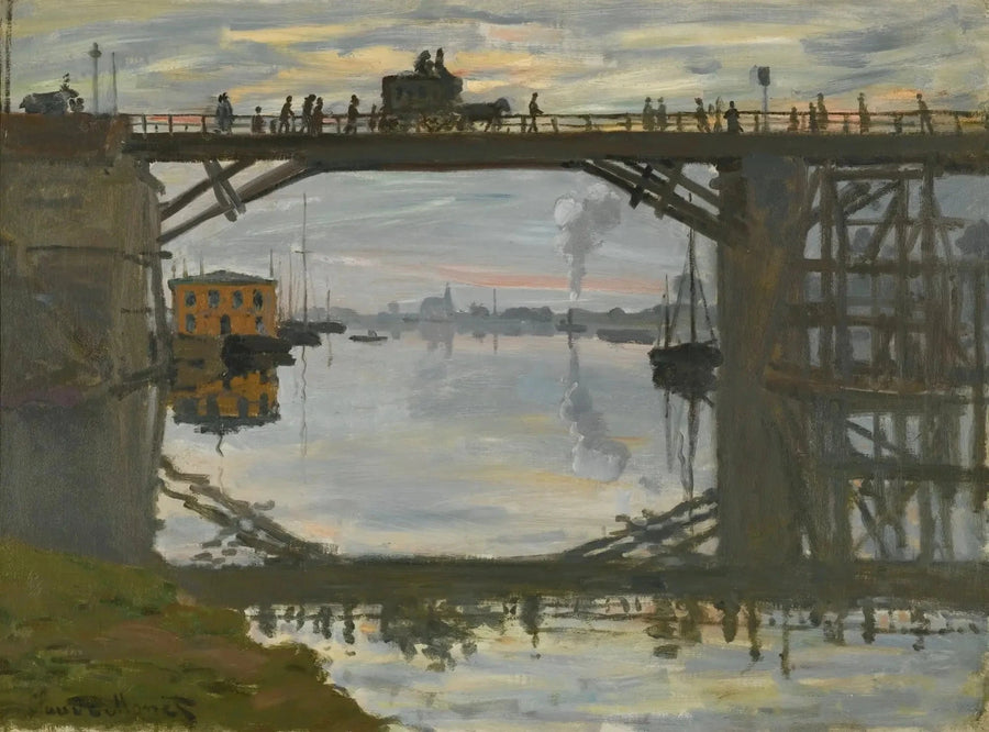 A Ponte de Madeira - Claude Monet