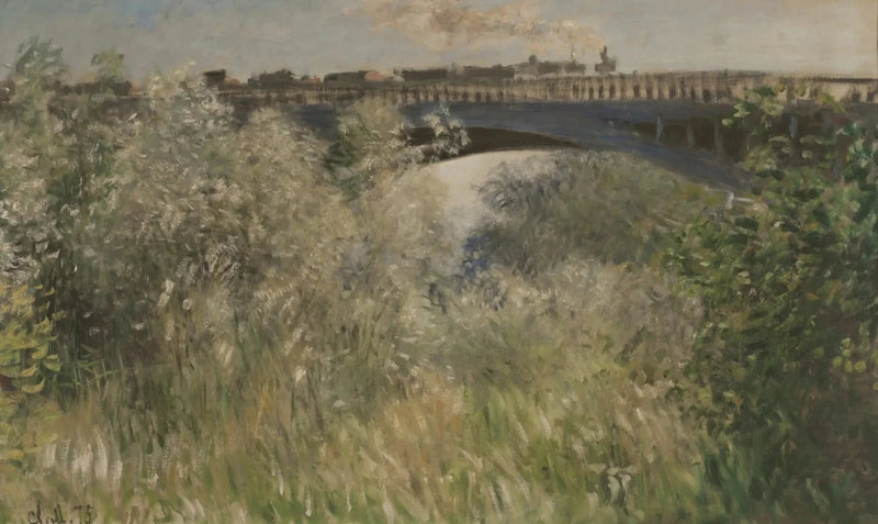 A Ponte Chatou W367 - Claude Monet