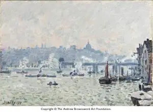 Ponte de Charing Cross - Alfred Sisley