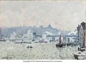 Ponte de Charing Cross - Alfred Sisley