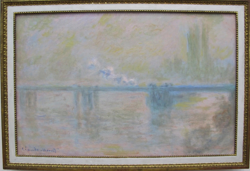 Ponte de Charing Cross (dia nublado), 1900 - Claude Monet