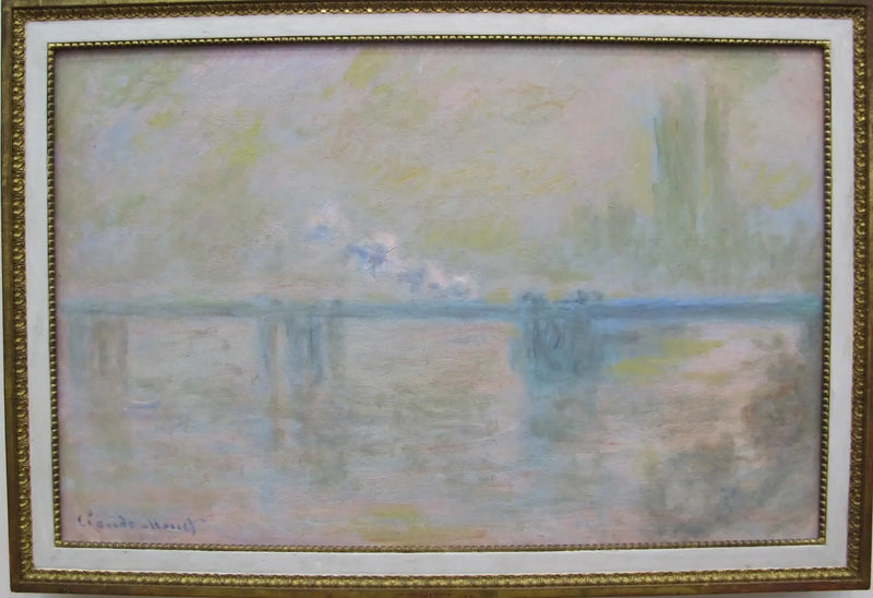 Ponte de Charing Cross (dia nublado), 1900 - Claude Monet