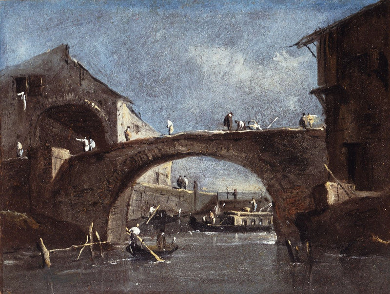Ponte de Dolo - Francesco Guardi