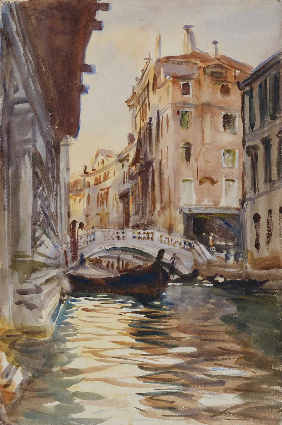 Ponte da Canonica - John Singer Sargent