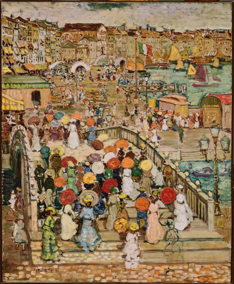 Ponte da Paglia - Maurice Prendergast