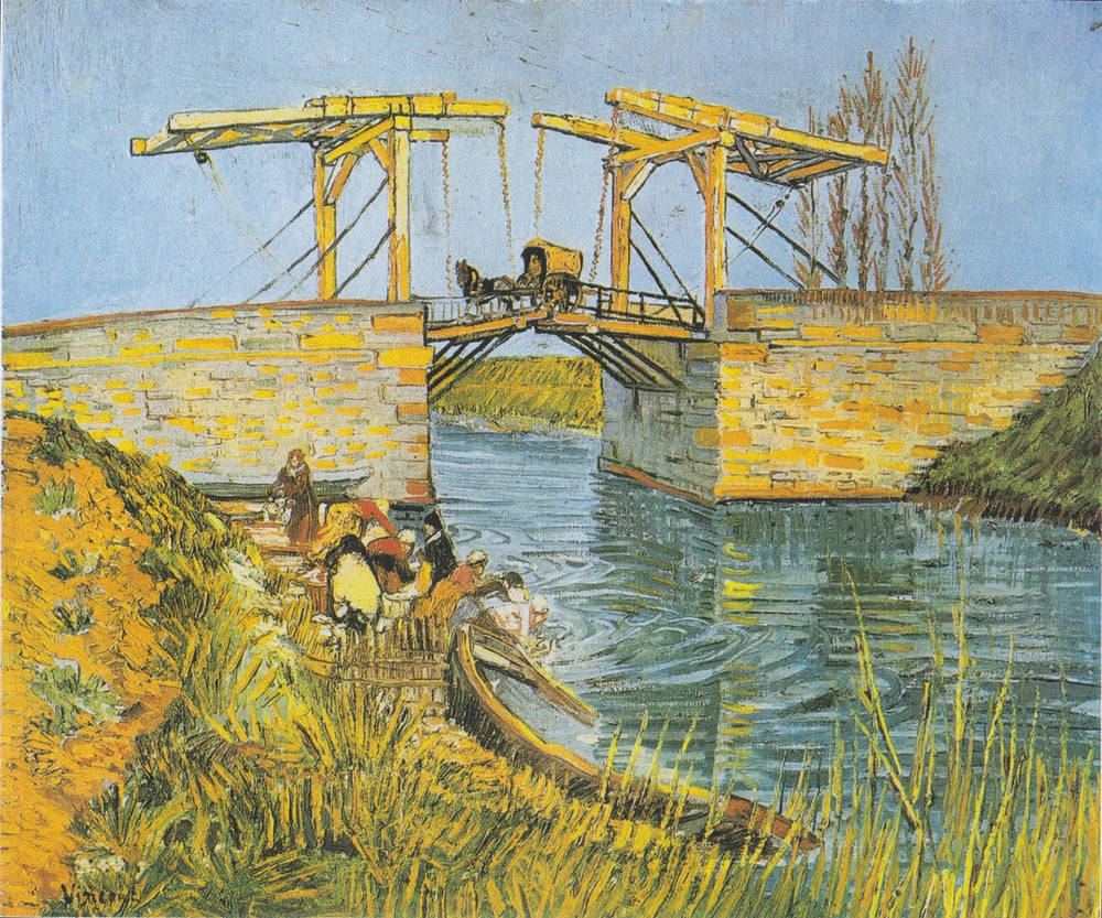 Pont de Langlois - Vincent van Gogh image 1 tableau peint à l’huile sur toile