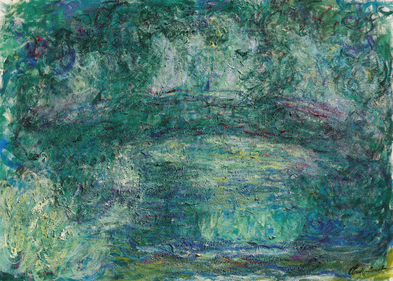 A ponte japonesa - Claude Monet