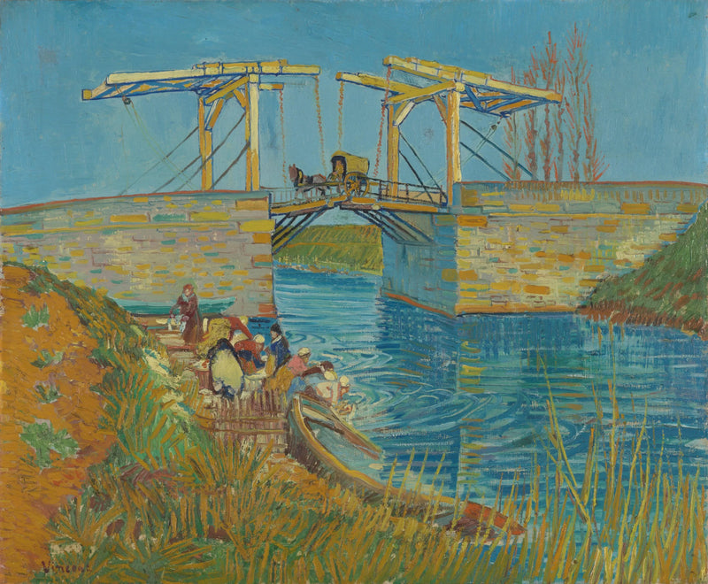 A ponte Langlois em Arles - Vincent van Gogh