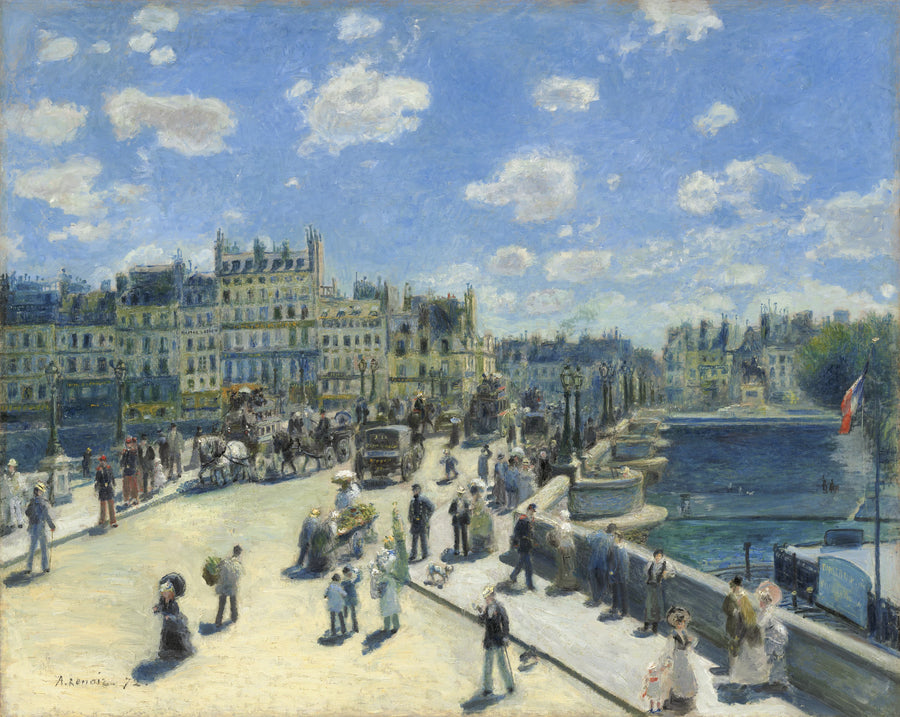 A Ponte Nova - Pierre-Auguste Renoir