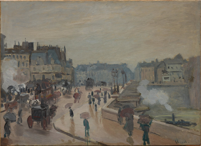 A Pont Neuf W193 - Claude Monet