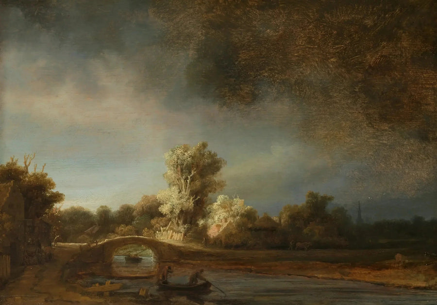 A Ponte de Pedra - Rembrandt