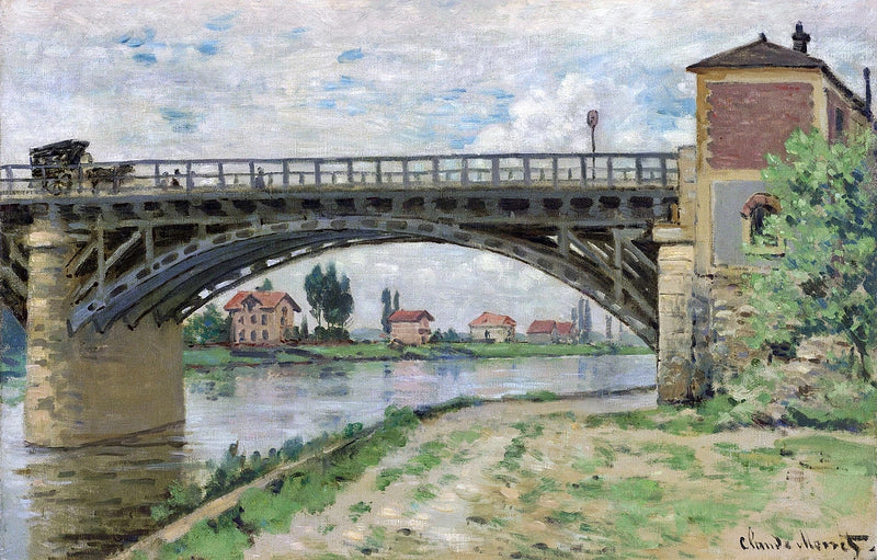 A Ponte Rodoviária Argenteuil W278 - Claude Monet