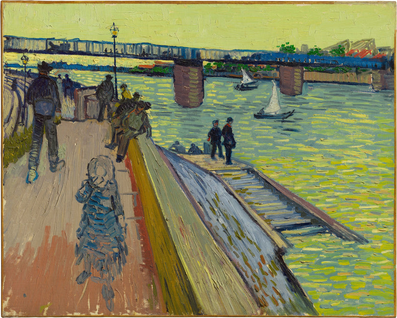 A Ponte de Trinquetaille - Vincent van Gogh