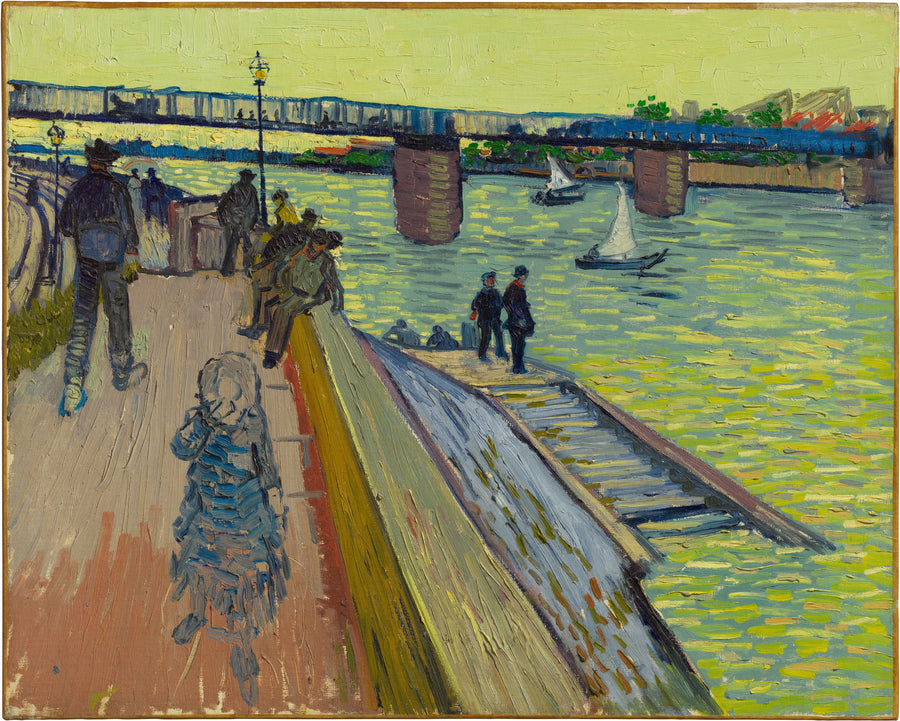 A Ponte de Trinquetaille - Vincent van Gogh