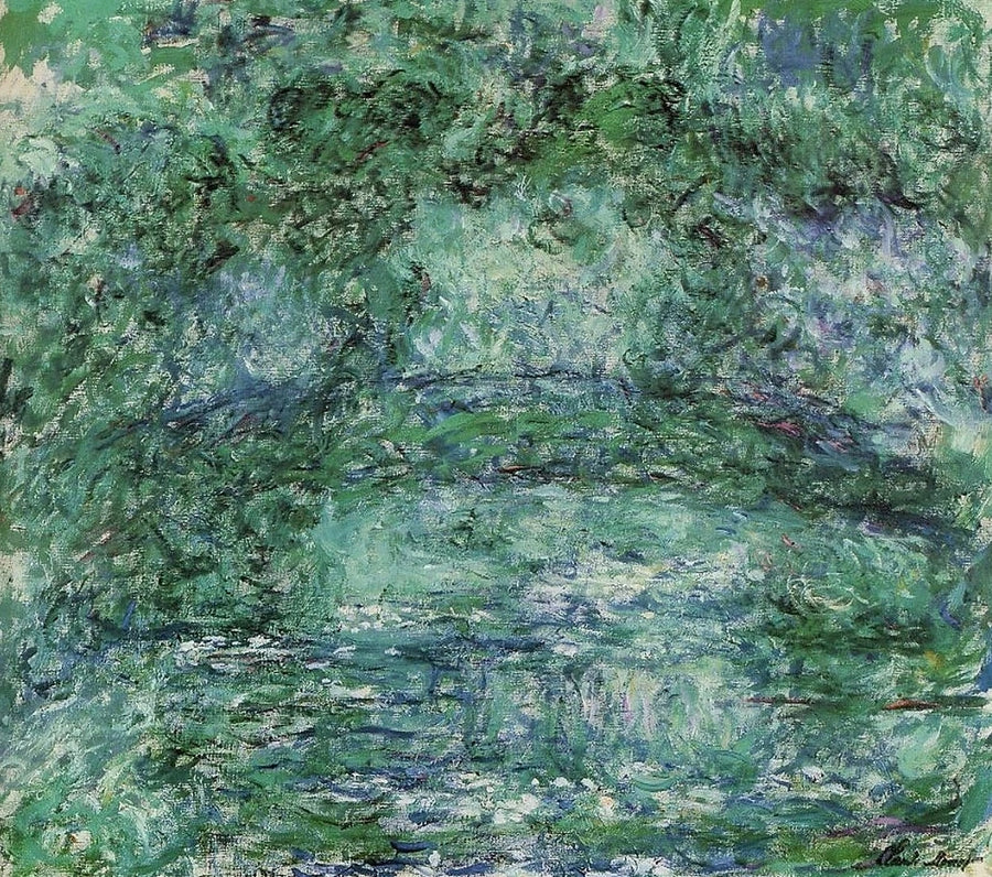 A ponte japonesa (pont japonais) - Claude Monet