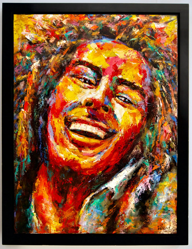 Arte Pop Bob Marley | 60 x 80 cm