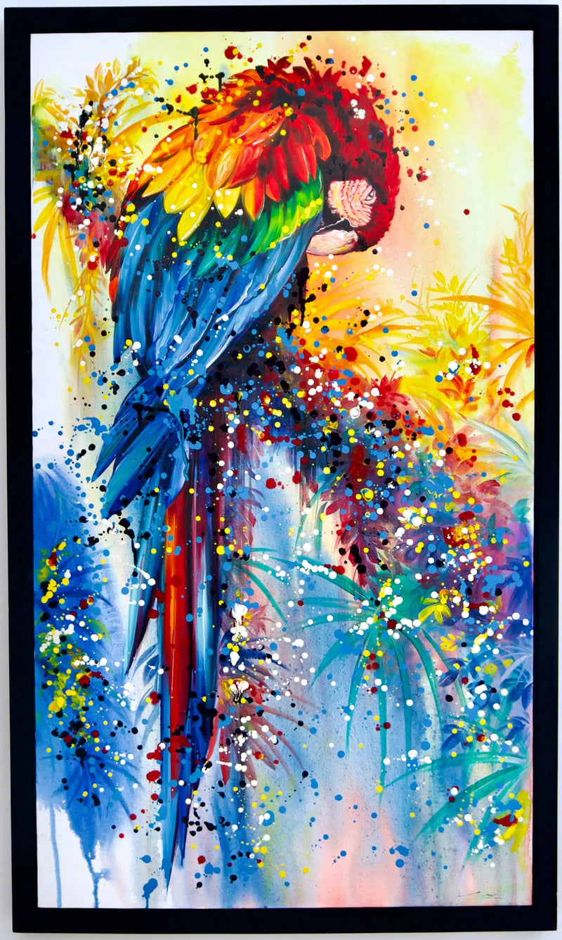 Papagaio Pop Art  | 80 x 140 cm