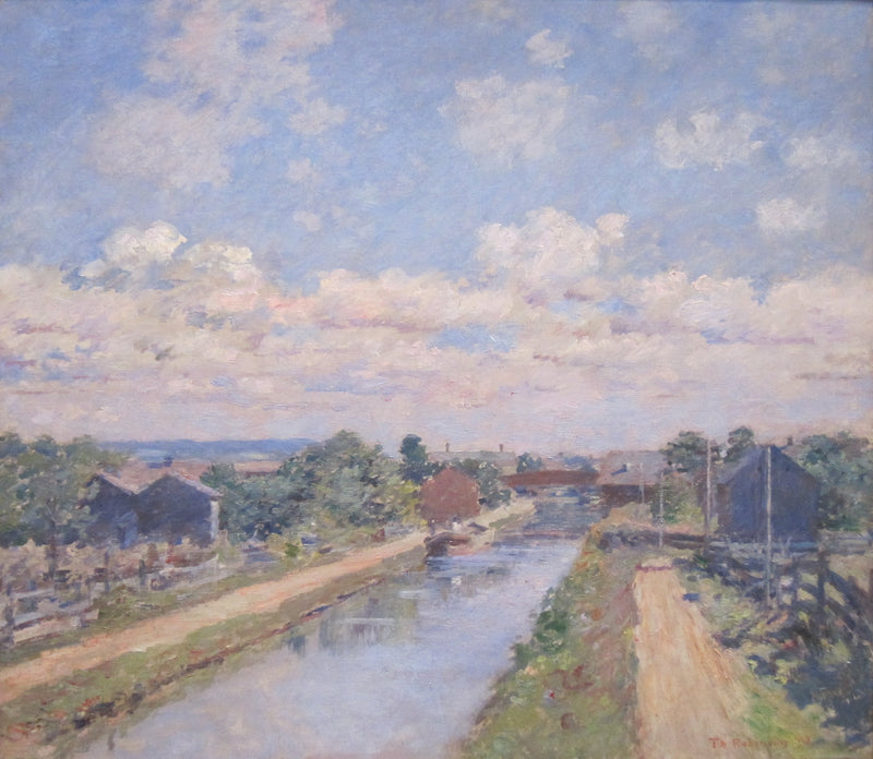 Porto Ben, canal do Delaware e do Hudson - Theodore Robinson