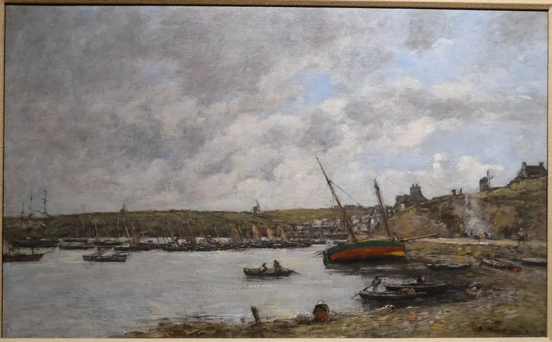 Porto de Camaret - Eugène Boudin