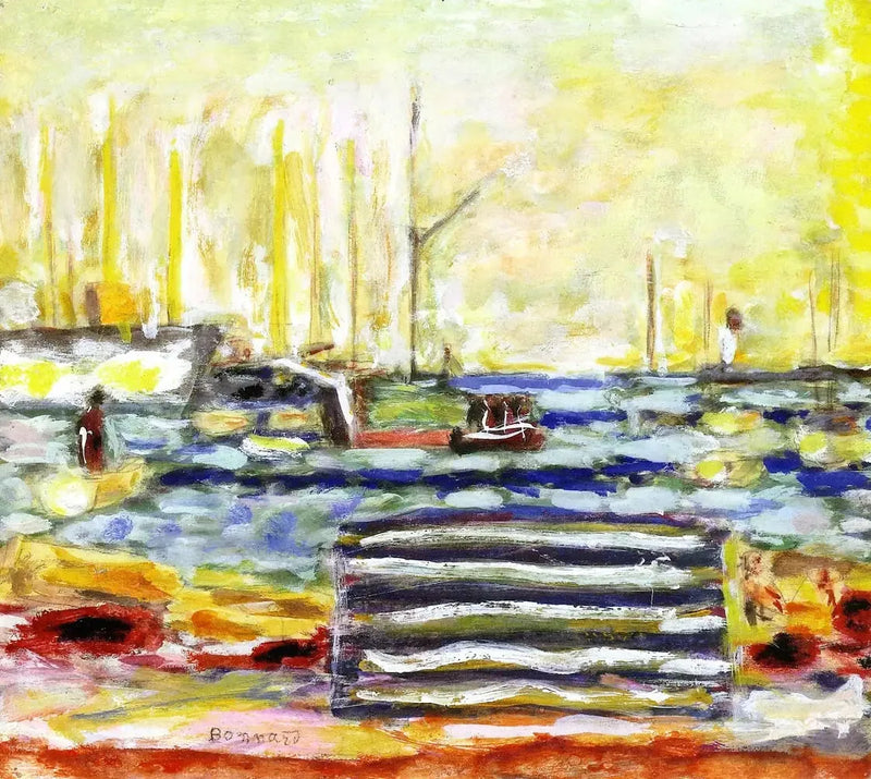 Porto de Cannes - Pierre Bonnard