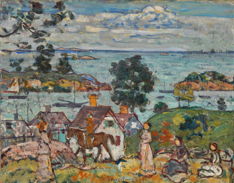 Porto de Gloucester - Maurice Prendergast